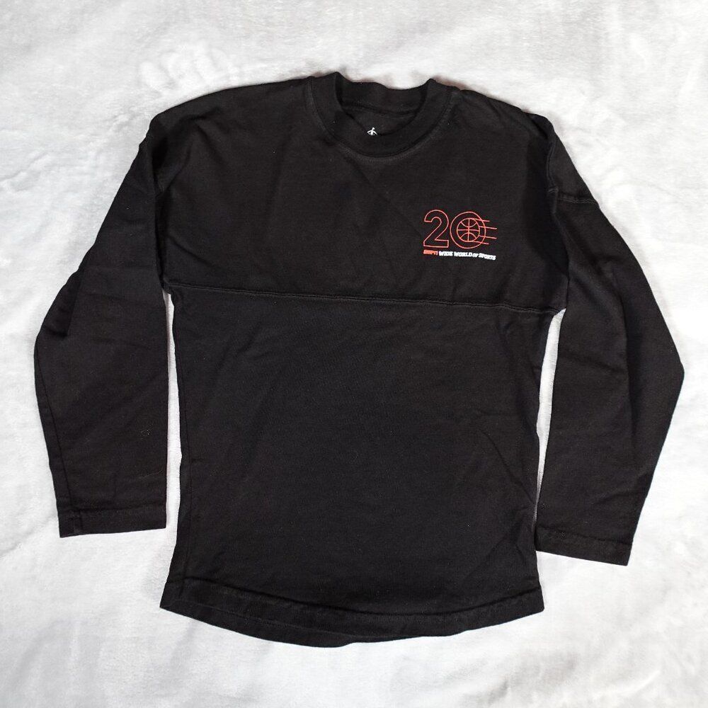 Disney ESPN Wide World Of Sports Spirit Jersey Youth Kids Small Black NEW - Picture 2 of 9
